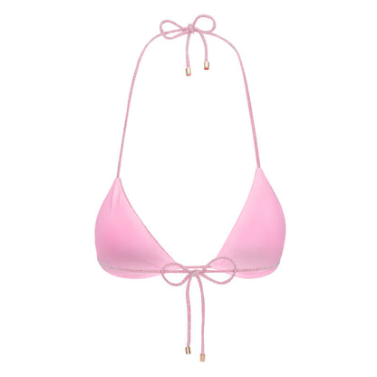 Freya Bikini Top / Pink Glitter by East x East