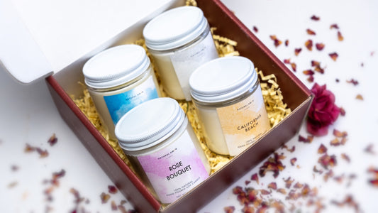 Cozy Soy Candle gift box by NaturalAmor