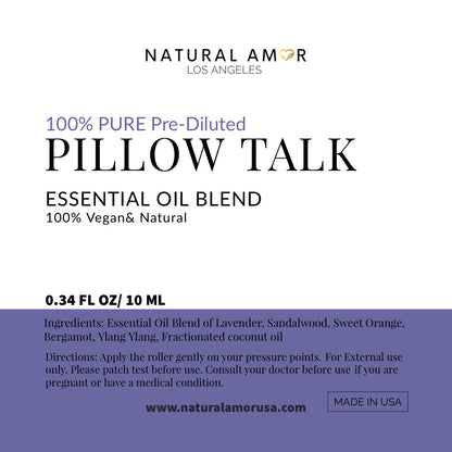 Pillow Talk Roll On Oil Blend | Essential Oil Blend | NaturalAmor