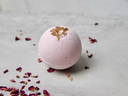Rose Geranium Bath Bomb 3oz by NaturalAmor