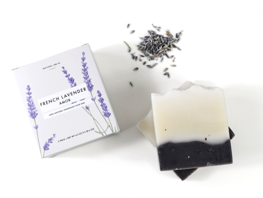 French Lavender Soap 2pk by NaturalAmor