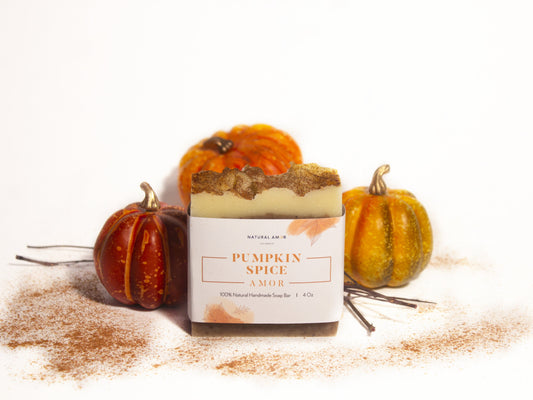 Pumpkin Soap Bar | Pumpkin Handmade Soap | NaturalAmor