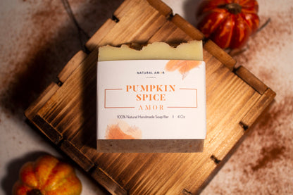 Pumpkin Soap Bar | Pumpkin Handmade Soap | NaturalAmor