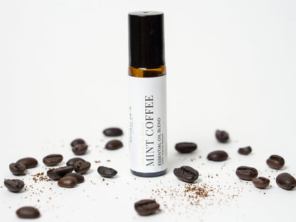 Mint Coffee Roll On Essential Oil Blend by NaturalAmor
