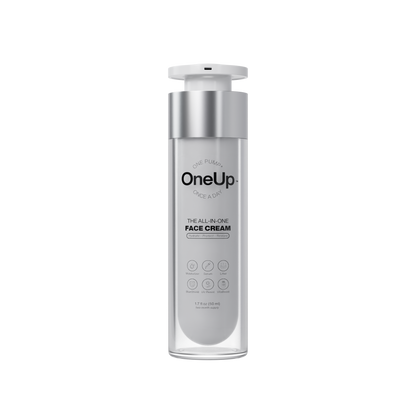 OneUp All-in-One Organic Face Cream: Simplify Your Skincare Routine by One Up