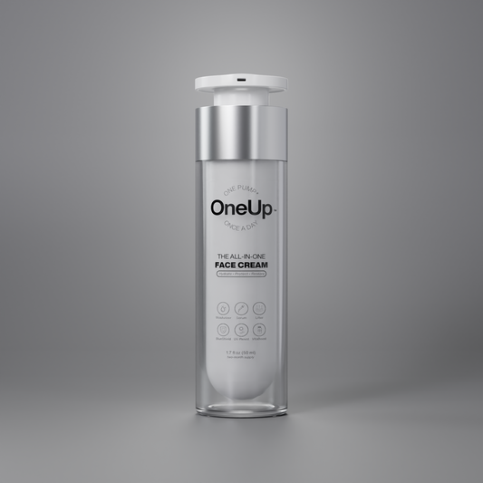 OneUp All-in-One Organic Face Cream: Simplify Your Skincare Routine by One Up