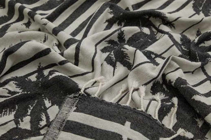 Palms Noirs - Turkish Towel by Sun Drunk