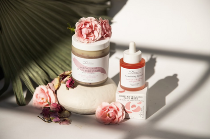 Moringa Rose Detox Body Polish with Vitamin C artistic shot