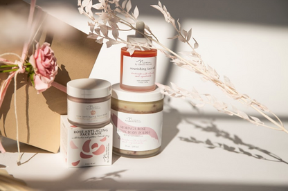 Moringa Rose Detox Body Polish with Vitamin C artistic show