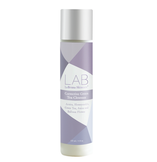 corrective green tea cleanser bottle