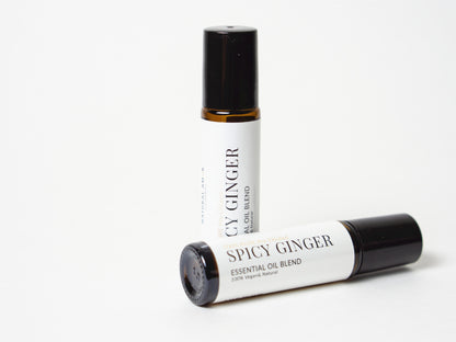 Spicy Ginger Essential Oil | Essential Oil Roller | NaturalAmor