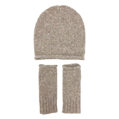 alpaca hat and gloves