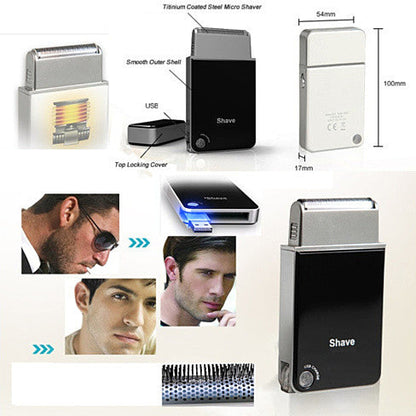 Chic Shaver - A Portable Travel USB Rechargeable Shaver Vista Shops