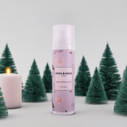 elvis+elvin Rose Water & Lilac Hand Cream by elvis+elvin