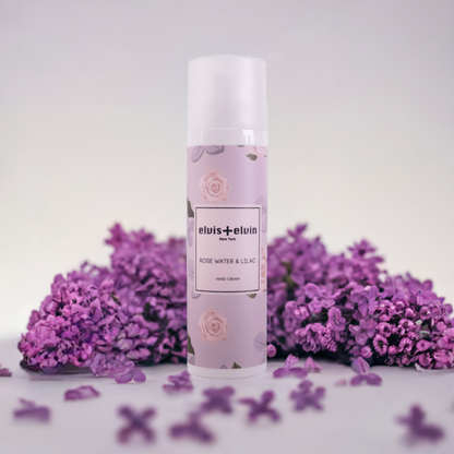 elvis+elvin Rose Water & Lilac Hand Cream by elvis+elvin