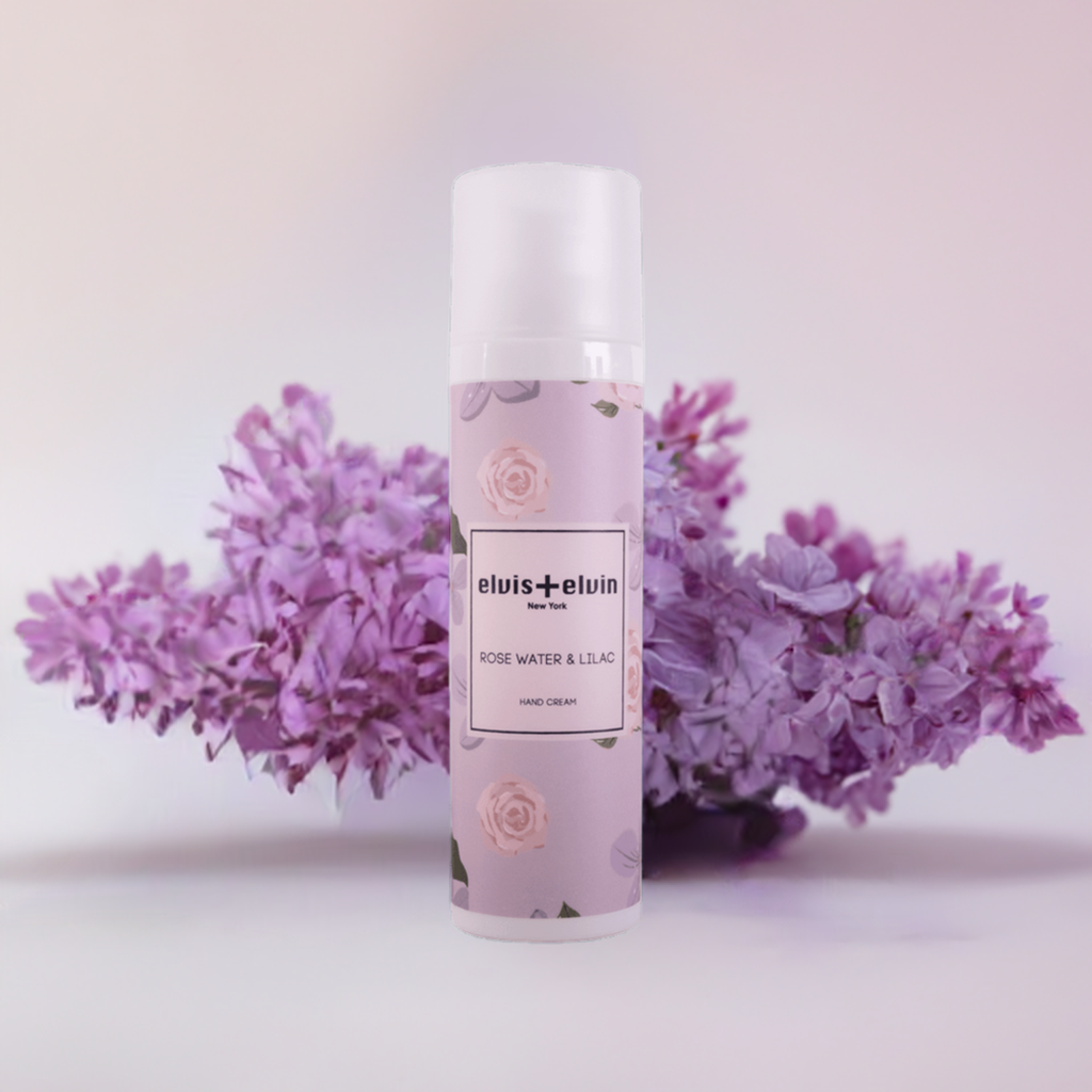 elvis+elvin Rose Water & Lilac Hand Cream by elvis+elvin