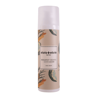 elvis+elvin Bergamot Cedar & Santo Wood Hand Cream 75ml - elvis+elvin