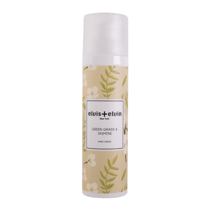 elvis+elvin Green Grass & Jasmine Hand Cream 75ml - elvis+elvin
