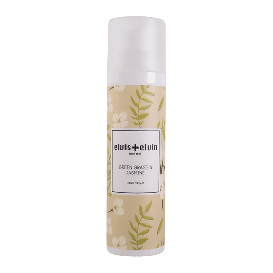 elvis+elvin Green Grass & Jasmine Hand Cream 75ml - elvis+elvin