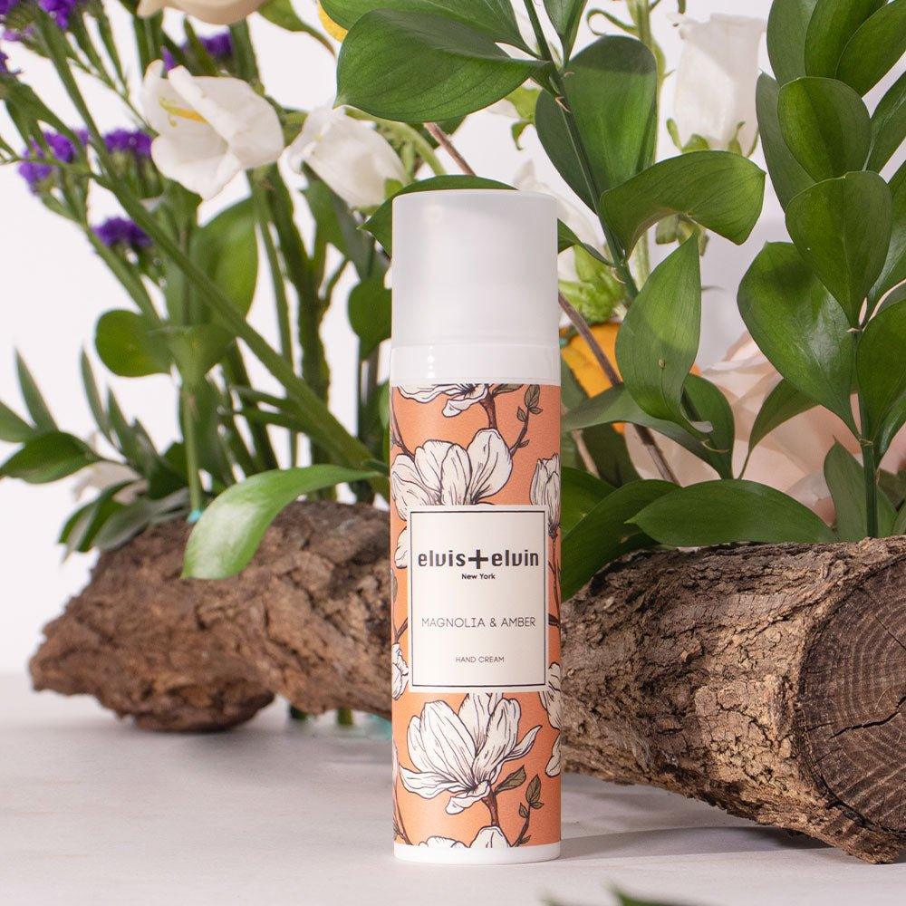 elvis+elvin Magnolia & Amber Hand Cream 75ml - elvis+elvin