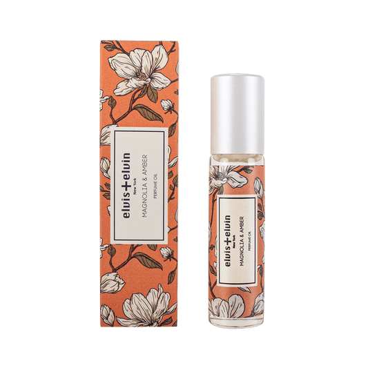 elvis+elvin Magnolia & Amber Perfume Oil - elvis+elvin
