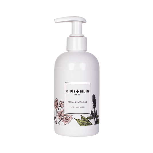 elvis+elvin Peony & Patchouli Hand & Body Lotion - elvis+elvin