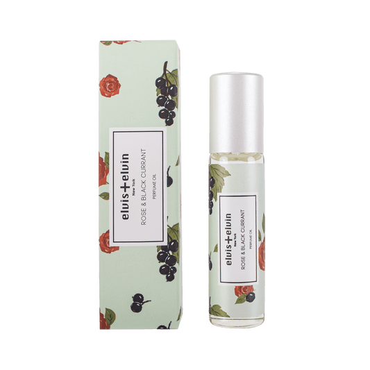 elvis+elvin Rose & Black Currant Perfume Oil 15ml - elvis+elvin