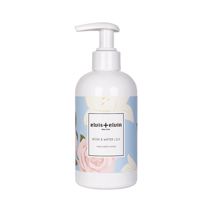 elvis+elvin Rose & Water Lily Hand & Body Lotion 260ml - elvis+elvin