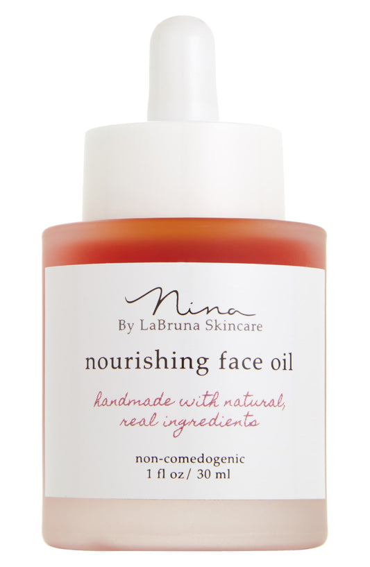 face oil bottle