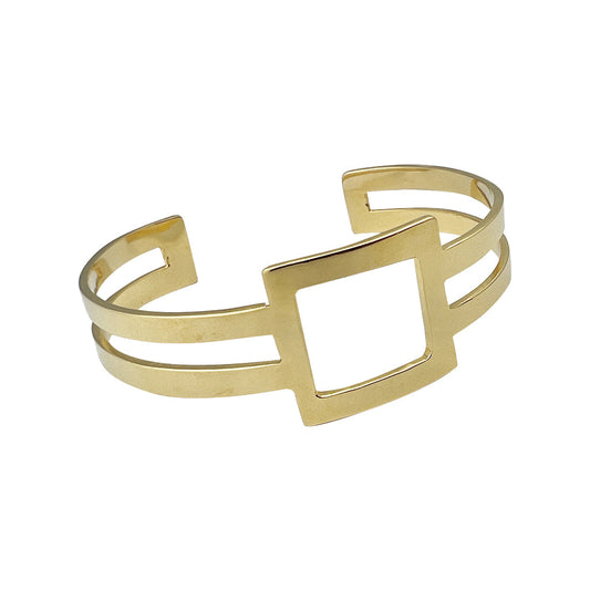 gold bomb cuff bracelet
