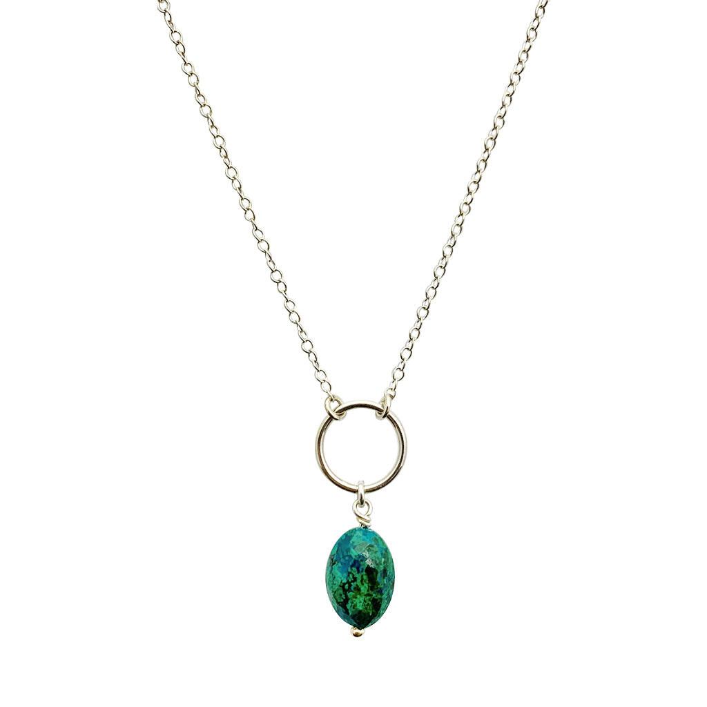 Chrysocolla Peruvian Necklace