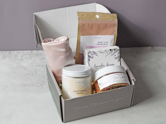 Relaxation Spa Gift Set for her| Thank you Gift Box| Gift Basket for women| Unique Gift| Candle| Sympathy Gift| Fall Gift