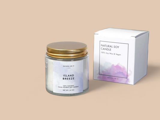 Island Breeze Natural Soy Candle by NaturalAmor