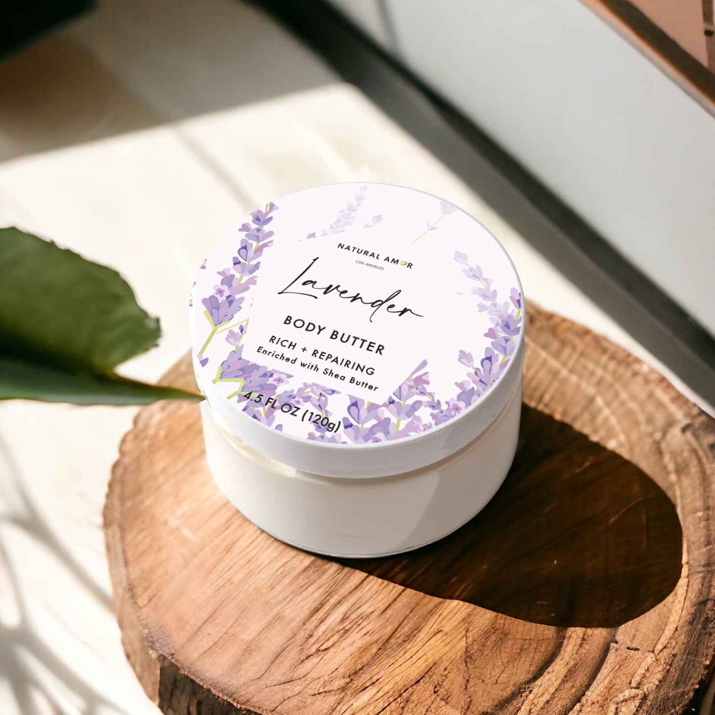 Lavender Emulsified Body Butter (Yogurt) by NaturalAmor