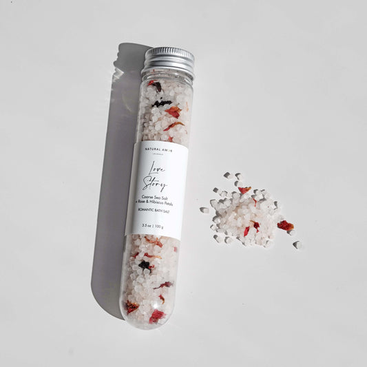 Love Story Bath Salt 3.5oz by NaturalAmor