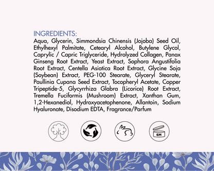 Copper Peptide + Collagen Advanced Anti-aging Gel Facial Cream by NaturalAmor